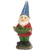 Accent Plus Solar Light-Up Gnome Bird Feeder