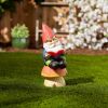 Accent Plus Reading Gnome Solar Statue