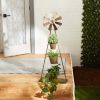 Summerfield Terrace Metal Windmill Plant Stand