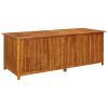 vidaXL Patio Storage Box 78.7"x31.5"x29.5" Solid Acacia Wood