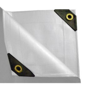 10 x 15 Heavy Duty Canopy Tarp - White