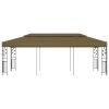 vidaXL Gazebo 19.7'x9.8' Taupe 0.6 oz/ftÂ¬â‰¤