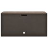 vidaXL Patio Storage Box Brown 44.9"x18.5"x23.6"