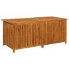 vidaXL Patio Storage Box 68.9"x31.5"x29.5" Solid Acacia Wood