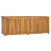 vidaXL Patio Box 59.1"x19.7"x21.7" Solid Wood Teak