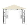 vidaXL Gazebo with Mosquito Net 13.1'x9.8'x9' Cream 0.6 oz/ftÂ¬â‰¤