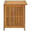 vidaXL Patio Storage Box 23.6"x19.7"x22.8" Solid Acacia Wood