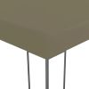 vidaXL Garden Marquee 9.8'x9.8' Taupe 0.6 oz/ftÂ¬â‰¤