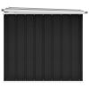 vidaXL Patio Storage Box Anthracite 58.7"x39"x36.6"