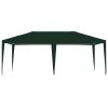 vidaXL Professional Party Tent 13.1'x19.7' Green 0.3 oz/ftÂ¬â‰¤