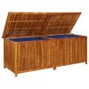 vidaXL Patio Storage Box 78.7"x31.5"x29.5" Solid Acacia Wood