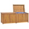 vidaXL Patio Box 59.1"x19.7"x21.7" Solid Wood Teak