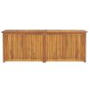 vidaXL Patio Box 59.1"x19.7"x21.7" Solid Wood Teak