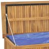 vidaXL Patio Box 59.1"x19.7"x21.7" Solid Wood Teak