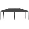 vidaXL Professional Party Tent 13.1'x19.7' Anthracite 0.3 oz/ftÂ¬â‰¤