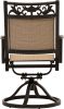 (Only for Pick UP) Swivel Outdoor Dining Chair (2-Pack)