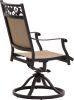 (Only for Pick UP) Swivel Outdoor Dining Chair (2-Pack)