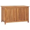 vidaXL Patio Storage Box 35.4"x19.7"x22.8" Solid Teak Wood