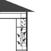 vidaXL Gazebo with Mosquito Net 19.7'x9.8'x9' Anthracite