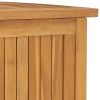 vidaXL Patio Box 59.1"x19.7"x21.7" Solid Wood Teak