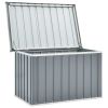 vidaXL Patio Storage Box Gray 42.9"x26.4"x25.6"