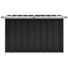 vidaXL Patio Storage Box Anthracite 42.9"x26.4"x25.6"