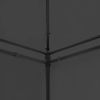 vidaXL Gazebo 236.2"x117.3"x106.3" Anthracite