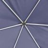 vidaXL Hexagonal Pop-Up Marquee with 6 Sidewalls Dark Blue 11.8'x10.2'