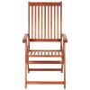 vidaXL Folding Patio Chairs 4 pcs Solid Acacia Wood