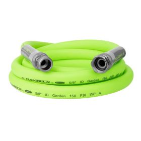 Flexzilla Garden Hose 5/8" x 10' 3/4" - 11 1/2 GHT Fittings ZillaGreen