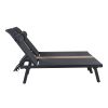 Hugo 76'Long Reclining Chaise Lounge Set (Set of 2)