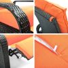 Outdoor Recliner Chair;  Automatic Adjustable Wicker Lounge Recliner Chair with 5.12'' Thicken Cushion