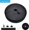 Outdoor Lawn Garden 20 Inch Round Patio Umbrella Base