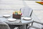 Direct Wicker Marianna Patio Wicker 5 Piece Round Dining Set