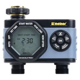 Melnor Electronic Water Timer (Country of Manufacture: Taiwan, Color: Black)